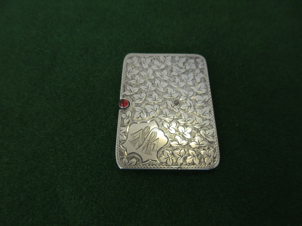 Silver Stamp Case