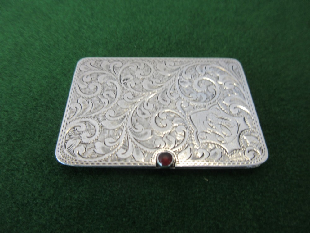 Silver Stamp Case