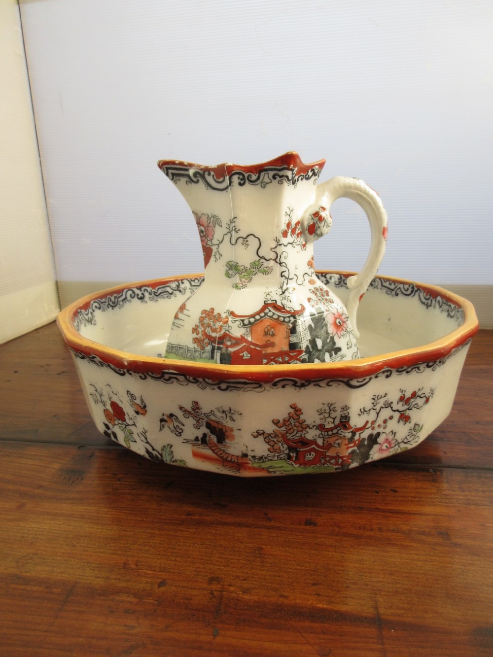 Mason's Mini Jug & Bowl