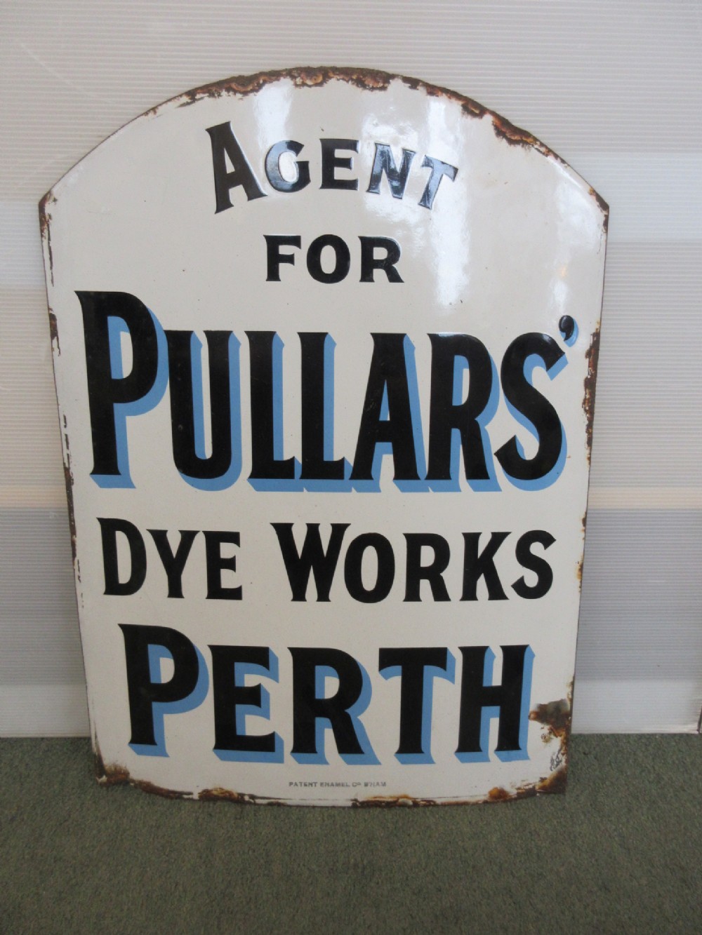 Enamel Sign 