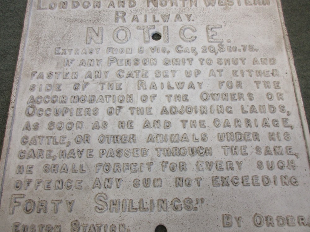 Railway Sign View III