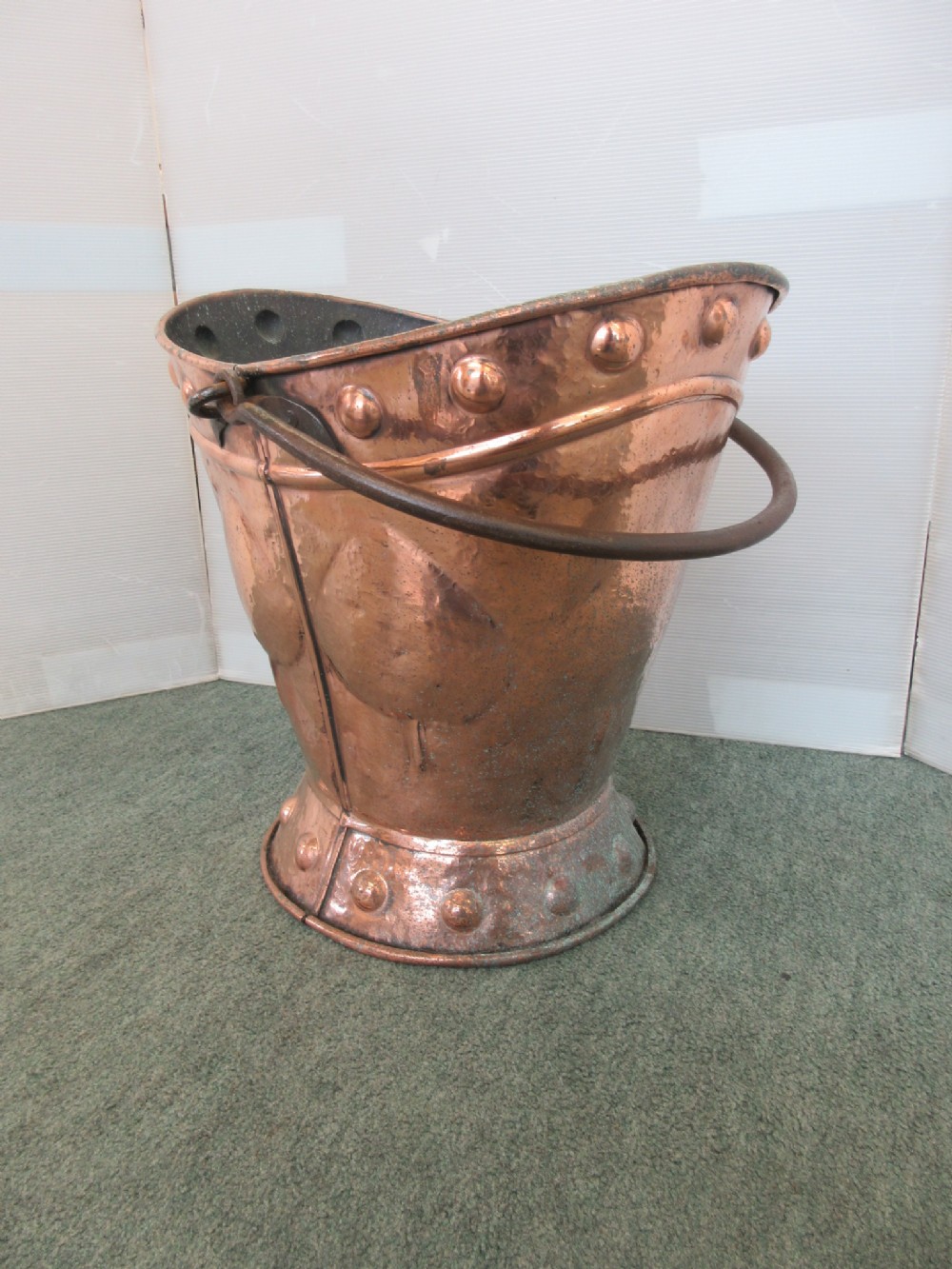 Copper Arts & Crafts Coal Hod