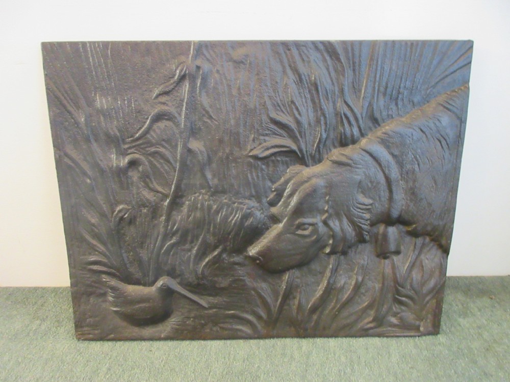 Cast Iron Fire Back 
