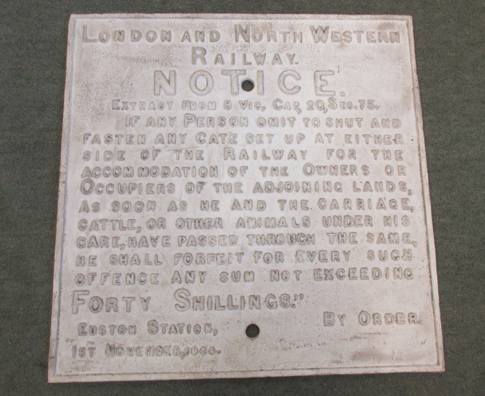 Railway Sign