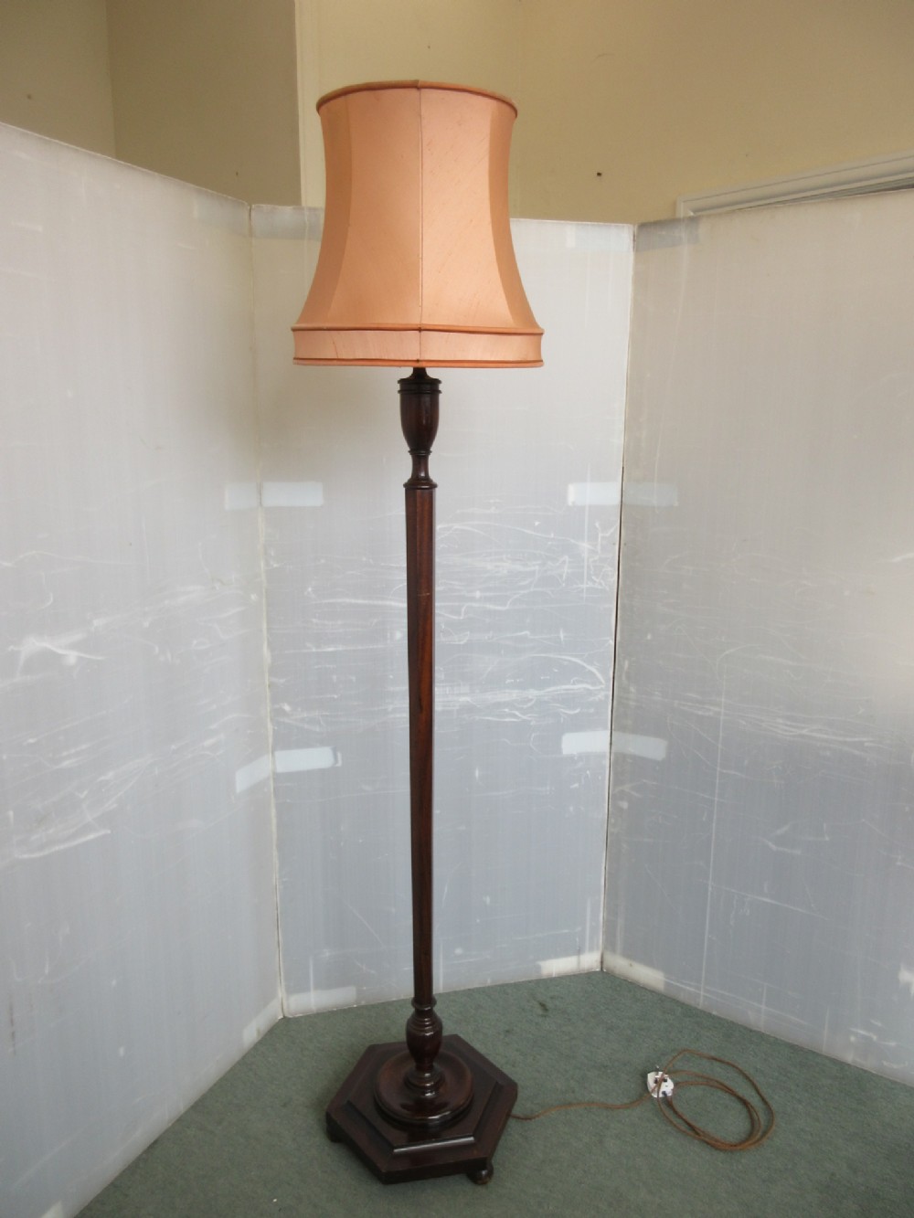 Mahogany Standard Lamp