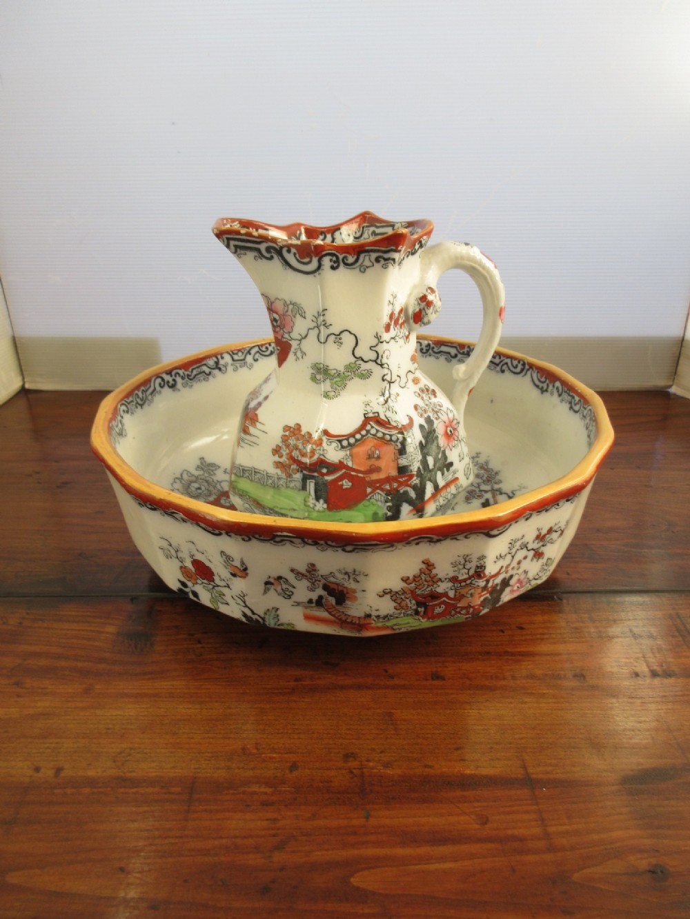Mason's Mini Jug & Bowl