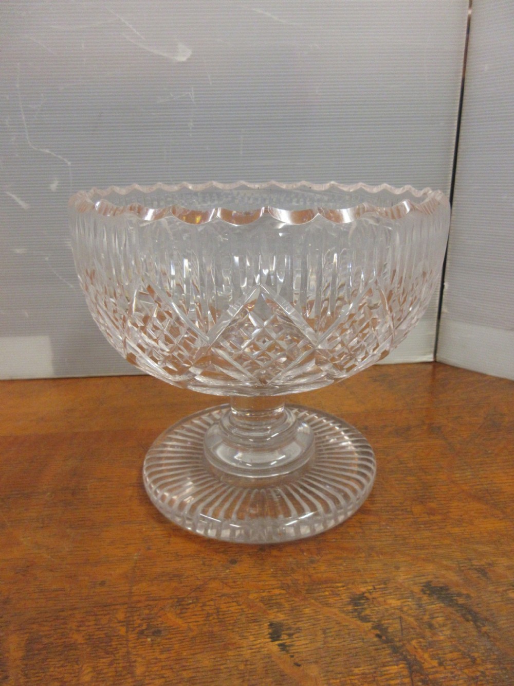 Quality Cut Glass Bowl 