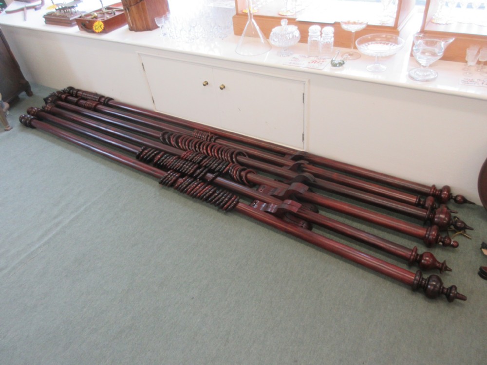 6 x 9' Curtain Poles