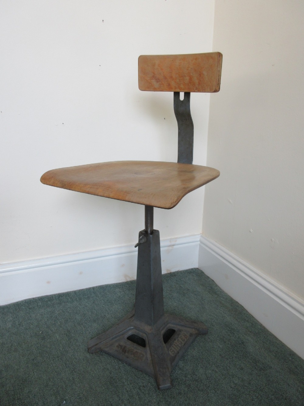 Original Singer Sewing Machine Chair 