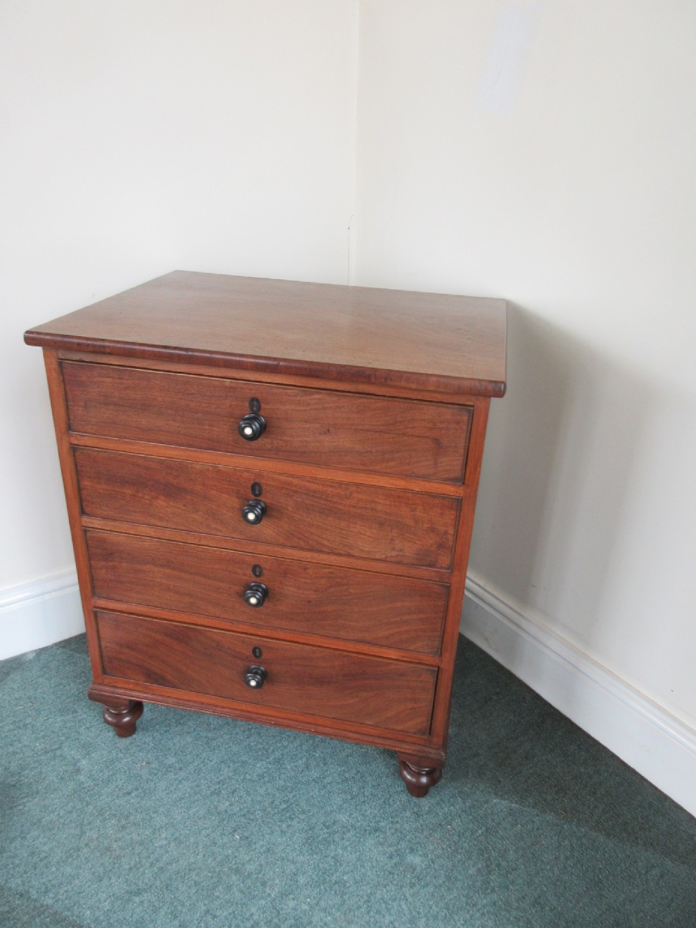 Regency Small Mahogany Chest Of Drawers