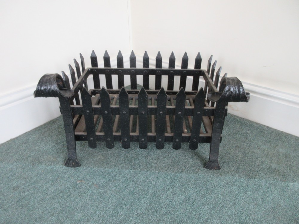 Iron Fire grate Basket.