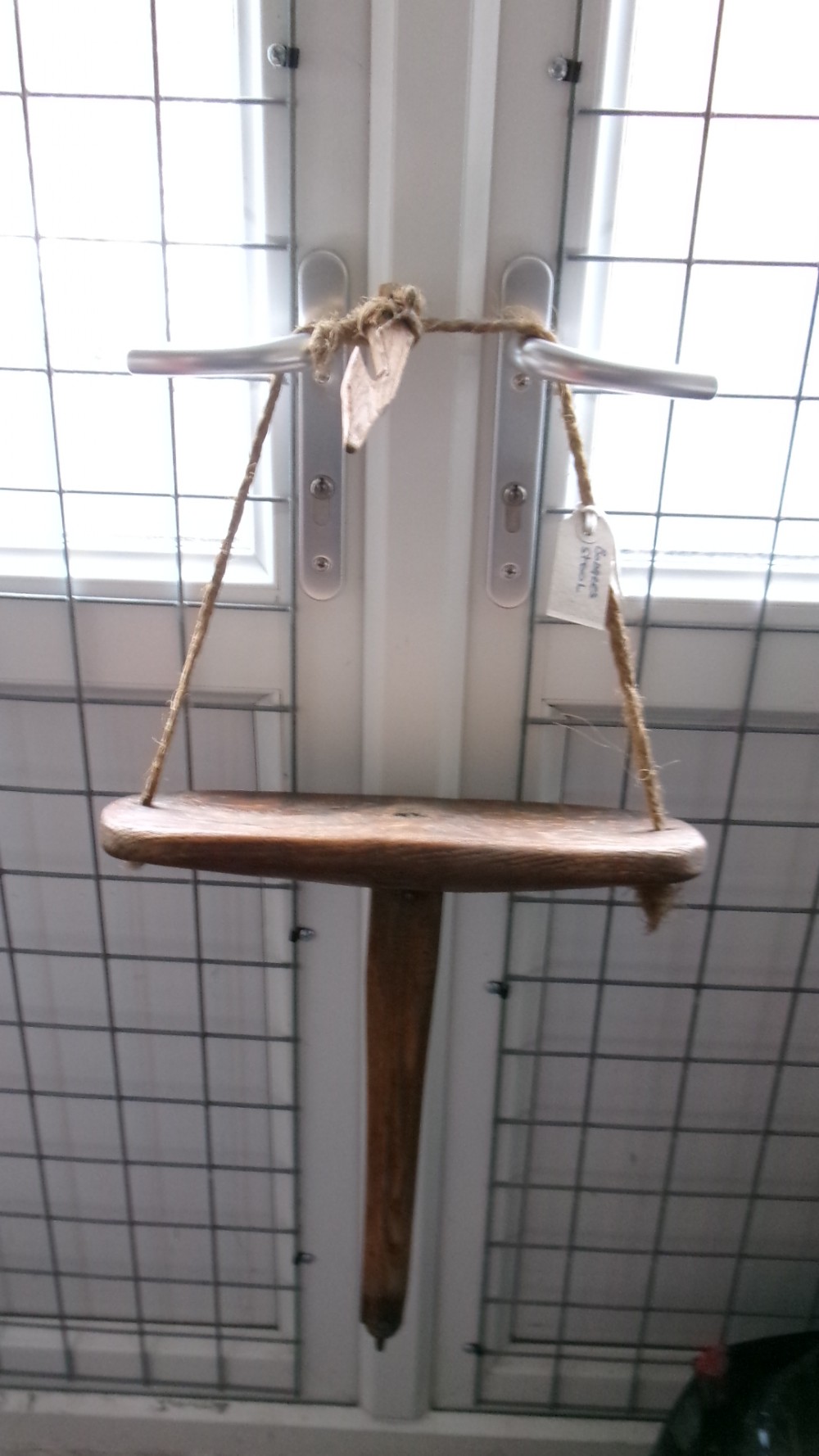 Circa 1920's Bodgers One Legged Stool/ Milking Stool
