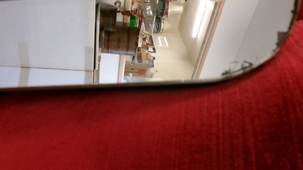 Two Art Deco Scallop Top Mirrors View VII