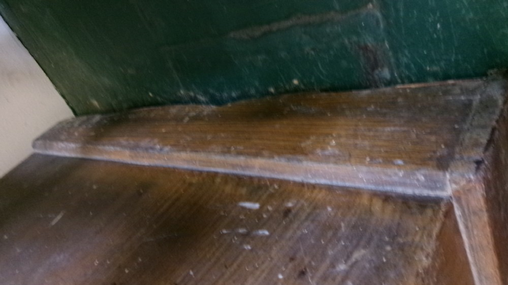 Large Victorian Pine Scumble Kitchen Cupboard View II