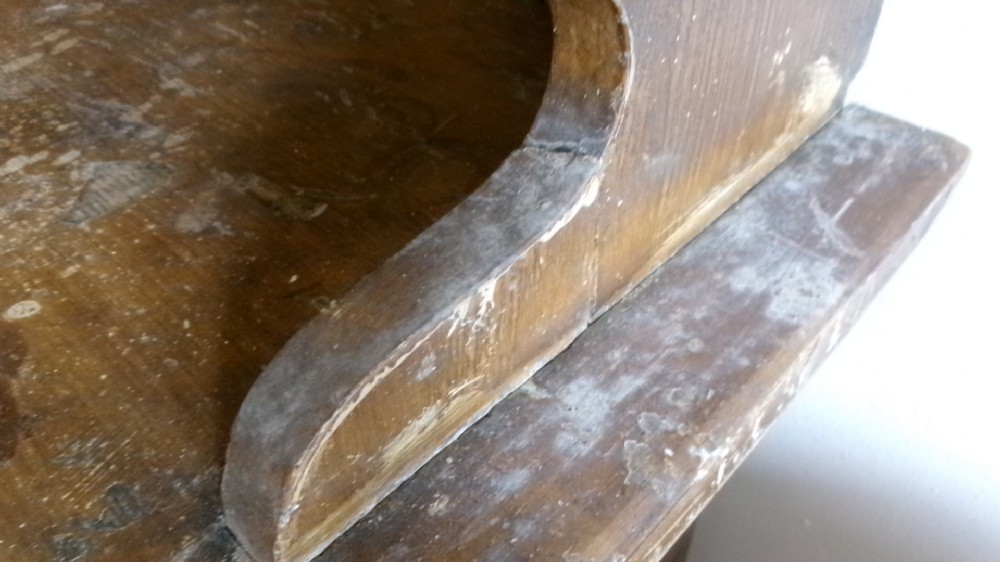 Large Victorian Pine Scumble Kitchen Cupboard View IV