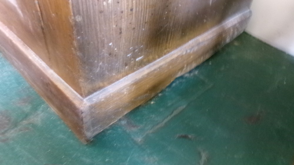 Large Victorian Pine Scumble Kitchen Cupboard View XIII