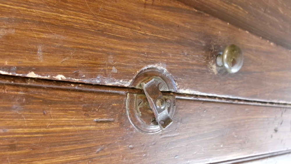 Antique Pine Original Scumble Huffer Cupboard View V