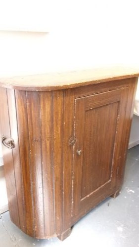 Antique Pine Original Scumble Huffer Cupboard View II