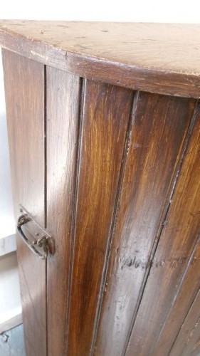 Antique Pine Original Scumble Huffer Cupboard View III
