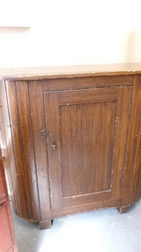 Antique Pine Original Scumble Huffer Cupboard View XIII