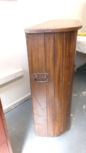Antique Pine Original Scumble Huffer Cupboard View IX