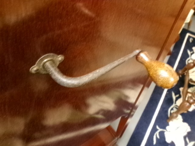 Mahogany Inlaid Gramophone His Master's Voice View XI