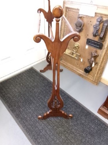 Victorian Mahogany Towel Rail Circa 1890. View III