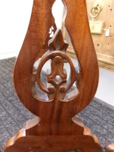 Victorian Mahogany Towel Rail Circa 1890. View V