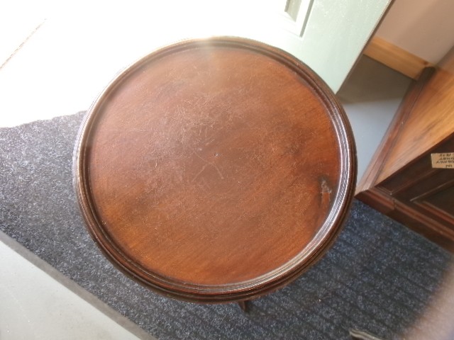 Christopher Pratt Bradford Mahogany Wine Table View VI