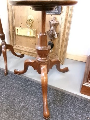 Trio Of Mahogany Edwardian Wine Tables View VI