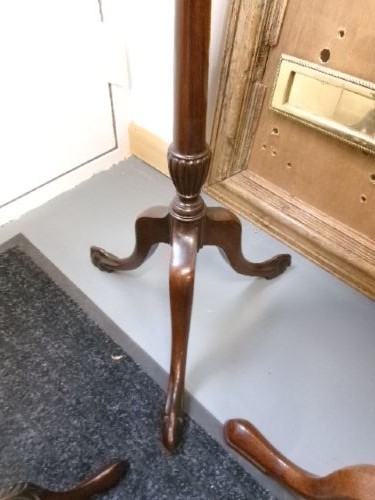Trio Of Mahogany Edwardian Wine Tables View VII