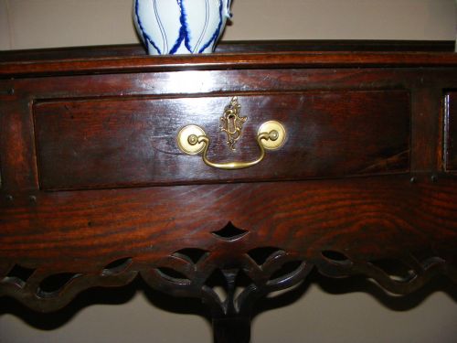 fig 1. Welsh Georgian Oak Low Dresser with Potboard, c.1780