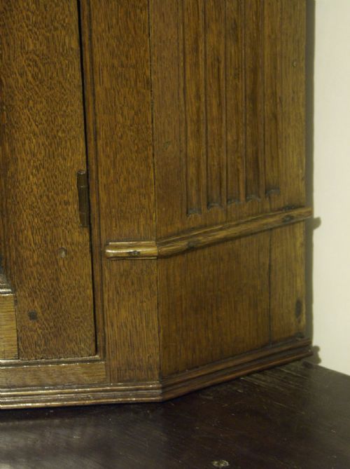 WELSH OAK CORNER CUPBOARD CIRCA 1780 - ADDITIONAL PHOTO 4