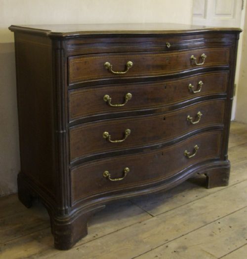 Chippendale Period Mahogany Chest or Commode, Circa 1760