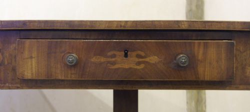 REGENCY MAHOGANY OCCASIONAL DINING TABLE CIRCA 1820 - ADDITIONAL PHOTO 3