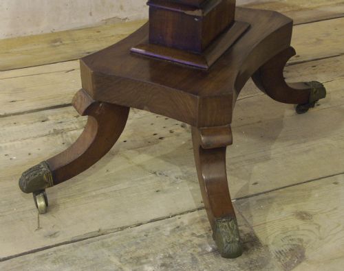 REGENCY MAHOGANY OCCASIONAL DINING TABLE CIRCA 1820 - ADDITIONAL PHOTO 5