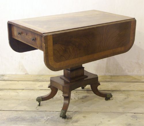 REGENCY MAHOGANY OCCASIONAL DINING TABLE CIRCA 1820 - ADDITIONAL PHOTO 7