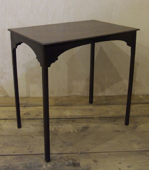 Small and Elegant Georgian Mahogany Table, Circa 1780
