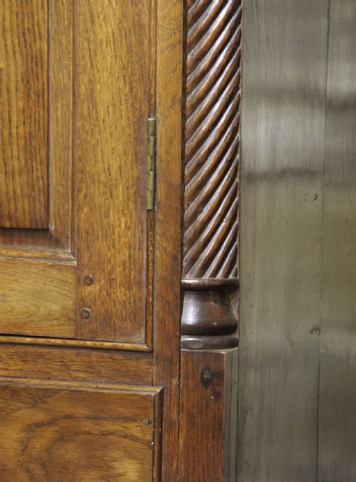 GEORGIAN WELSH OAK CUPBOARD CIRCA 1800 - ADDITIONAL PHOTO 11