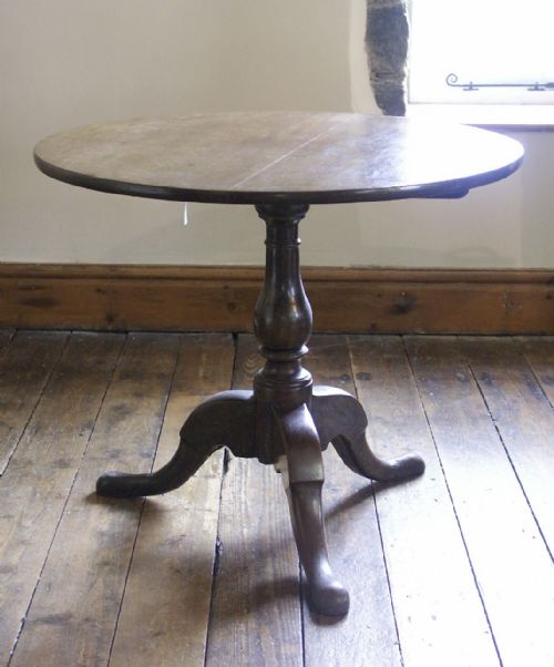 Georgian Mahogany Round Tip-top Table, Circa 1770
