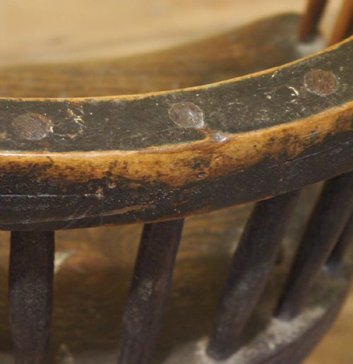 WELSH CHILD'S STICK CHAIR CIRCA 1760 - ADDITIONAL PHOTO 3