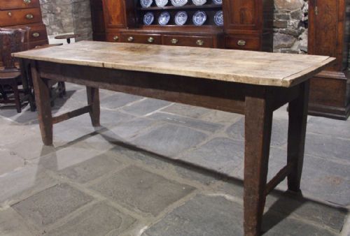WELSH TAVERN FARMHOUSE KITCHEN OR DAIRY TABLE CIRCA 1790 - ADDITIONAL PHOTO 1