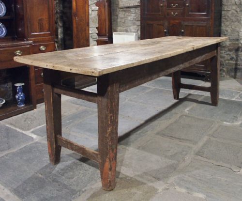 WELSH TAVERN FARMHOUSE KITCHEN OR DAIRY TABLE CIRCA 1790 - ADDITIONAL PHOTO 3