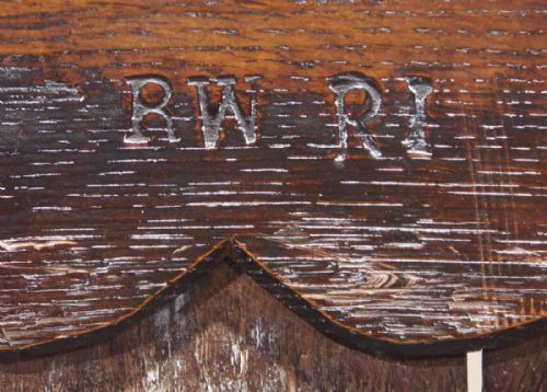 WELSH OAK PANELLED ARMCHAIR CIRCA 1740 - ADDITIONAL PHOTO 5