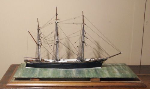 MODEL OF A SAILING SHIP CIRCA 1880 - ADDITIONAL PHOTO 2