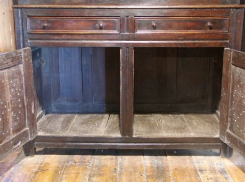 WELSH OAK DEUDDARN COURT CUPBOARD CIRCA 1680 - ADDITIONAL PHOTO 8