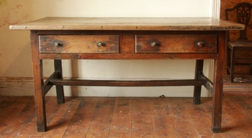 fig 1. Welsh Oak and Ash Farmhouse Side Table, c1750