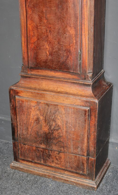fig 1. Mahogany Longcase Grandfather Clock by Lawrence of Bristol, circa 1780