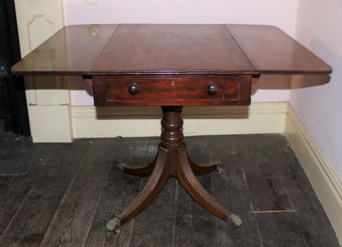 Regency Mahogany Pembroke Supper Table, Circa 1820