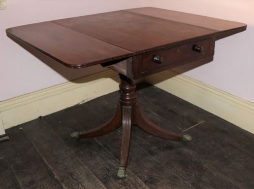 fig 1. Regency Mahogany Pembroke Supper Table, circa 1820